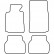 Car mats for BMW 5-Series E39 1996-2003 4-piece, Thumbnail 4