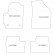 Car mats for Chevrolet Matiz 2000-2005 4 pcs, Thumbnail 2