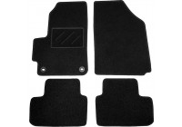 Car mats for Chevrolet Matiz 2005-2011 4 pcs