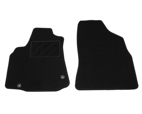 Car mats for Citroen Berlingo 2008-2018 front set 2-piece