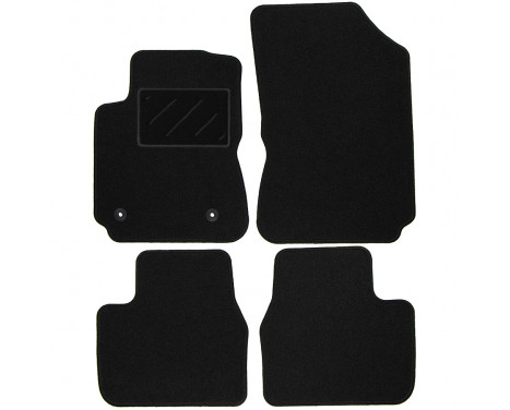 Car mats for Citroen C4 Cactus 2014- 4-piece