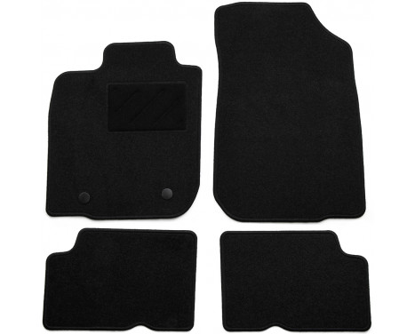 Car mats for Dacia Duster 4X2 2010-2013 4-piece