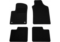 Car mats for Fiat 500 2007- 4-piece