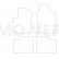Car mats for Fiat 500 (convertible) 2015- 4-piece, Thumbnail 2
