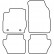 Car mats for Ford Fiesta 2008-2011 4-piece, Thumbnail 5