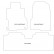 Car mats for Honda Civic 5drs 2001-2006 3-piece, Thumbnail 2