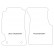 Car mats for Honda CRX / ESI 1992-1998 2-piece, Thumbnail 2