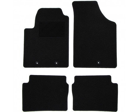 Car mats for Hyundai i10 2007- 4-piece