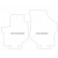 Car mats for Hyundai Trajet 2001 2-piece, Thumbnail 2