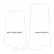 Car mats for Jaguar XK-8 1996-2006 2-part, Thumbnail 2