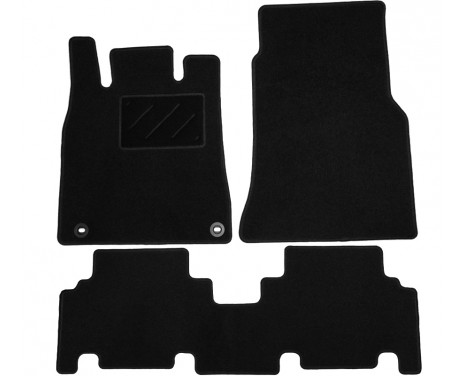 Car mats for Mercedes-Benz A-Class W168 2001-2004 3-piece