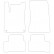 Car mats for Mercedes-Benz A-Class W177 2018 - 4-part, Thumbnail 2