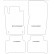 Car mats for Mercedes-Benz E-Class W211 2002-2005 4-piece, Thumbnail 2