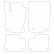 Car mats for Mercedes-Benz GLE W166 2015- 4-part, Thumbnail 2
