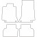 Car mats for Mercedes C-Class W205 2014- Velor, Thumbnail 6