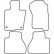Car mats for Mercedes X-Class (W470) 2021- 4-piece, Thumbnail 2
