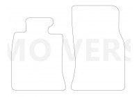 Car mats for Mini Roadster R59 2012-2015 2-piece