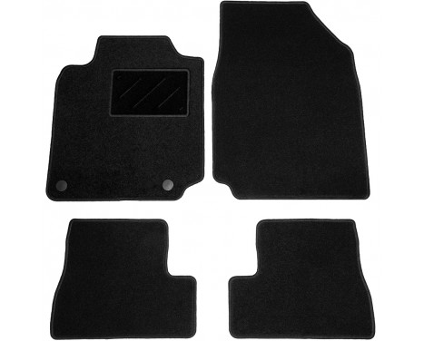 Car mats for Nissan Micra K12 2003-2009 4-piece