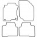 Car mats for Nissan X-Trail T30 2001-2007 4 pcs, Thumbnail 5