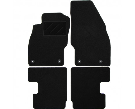 Car mats for Opel Adam 2013- 4-piece