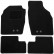 Car mats for Opel Agila A 2002-2007 4-piece