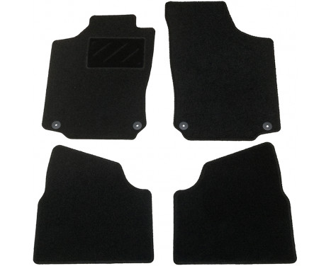 Car mats for Opel Corsa C 2001-2005 4-piece