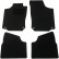 Car mats for Opel Corsa C 2001-2005 4-piece