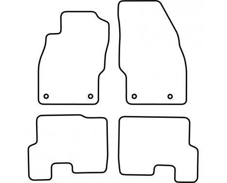 Car mats for Opel Corsa D from 2006, Image 2