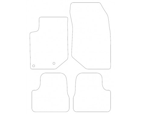 Car mats for Opel Corsa F 2019 - 4 pieces, Image 2