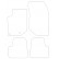 Car mats for Opel Corsa F 2019 - 4 pieces, Thumbnail 2