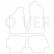Car mats for Opel Kadett C 1973-1979- 4-piece, Thumbnail 2