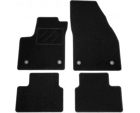 Car mats for Opel Meriva B 2010- 4-piece