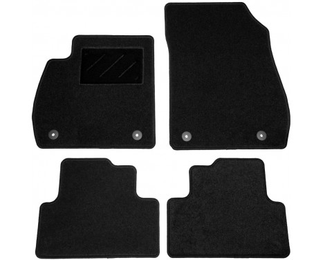 Car mats for Opel Zafira C 2011- 4-piece