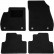 Car mats for Opel Zafira C 2011- 4-piece