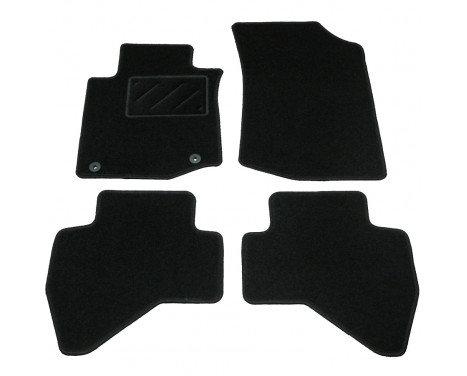 Car mats for Peugeot 107 2010-2014 4-piece