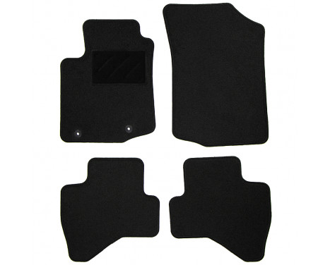 Car mats for Peugeot 108 2014- 4-piece