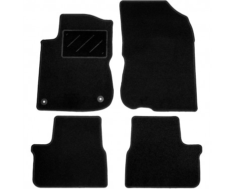 Car mats for Peugeot 2008 2013-2019 4-part