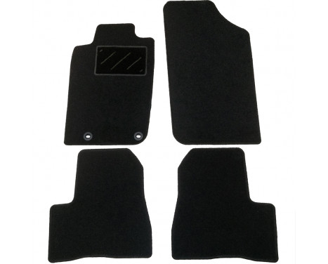 Car mats for Peugeot 206 1998-2005 4-piece