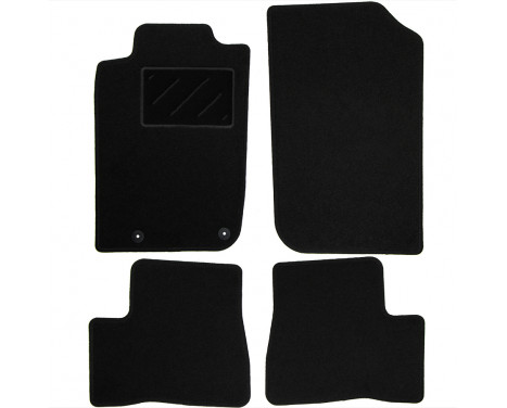 Car mats for Peugeot 206+ 2009- 4-piece