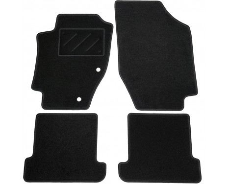 Car mats for Peugeot 307 CC 2003-2009 4-piece