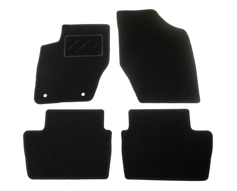 Car mats for Peugeot 307, Citroen C4 2001-2009 4-piece