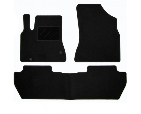 Car mats for Peugeot Partner 2008- set 3-piece