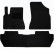 Car mats for Peugeot Partner 2008- set 3-piece