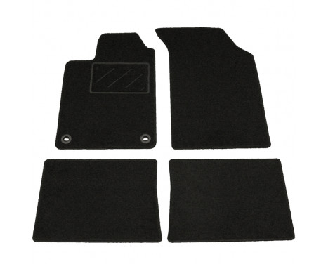 Car mats for Renault Clio II 2001-2005 4-piece