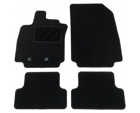 Car mats for Renault Clio III 2005-2012 4-piece