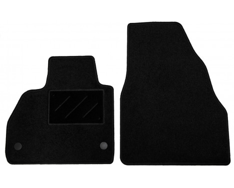 Car mats for Renault Kangoo 2008- front set 2-piece