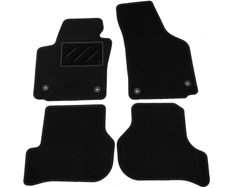 Car mats for Seat Leon 2005-2008 4-piece