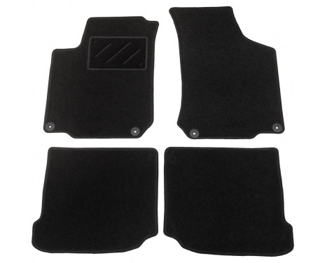 Car mats for Seat Leon, Toledo 2000-2005 4-piece