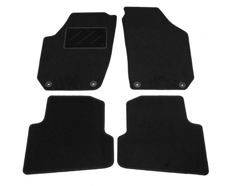 Car mats for Skoda Fabia 2007-2013 4-piece