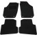 Car mats for Skoda Fabia 2007-2013 4-piece